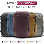 Peak Design Travel Backpack 45L, Black, Expandable 35-45L Design, Rear And Top Access, Weatherproof Shell, Laptop Sleeve, Ideal For Travel Or Everyday Carry, Versatile Backpack For Men And Women