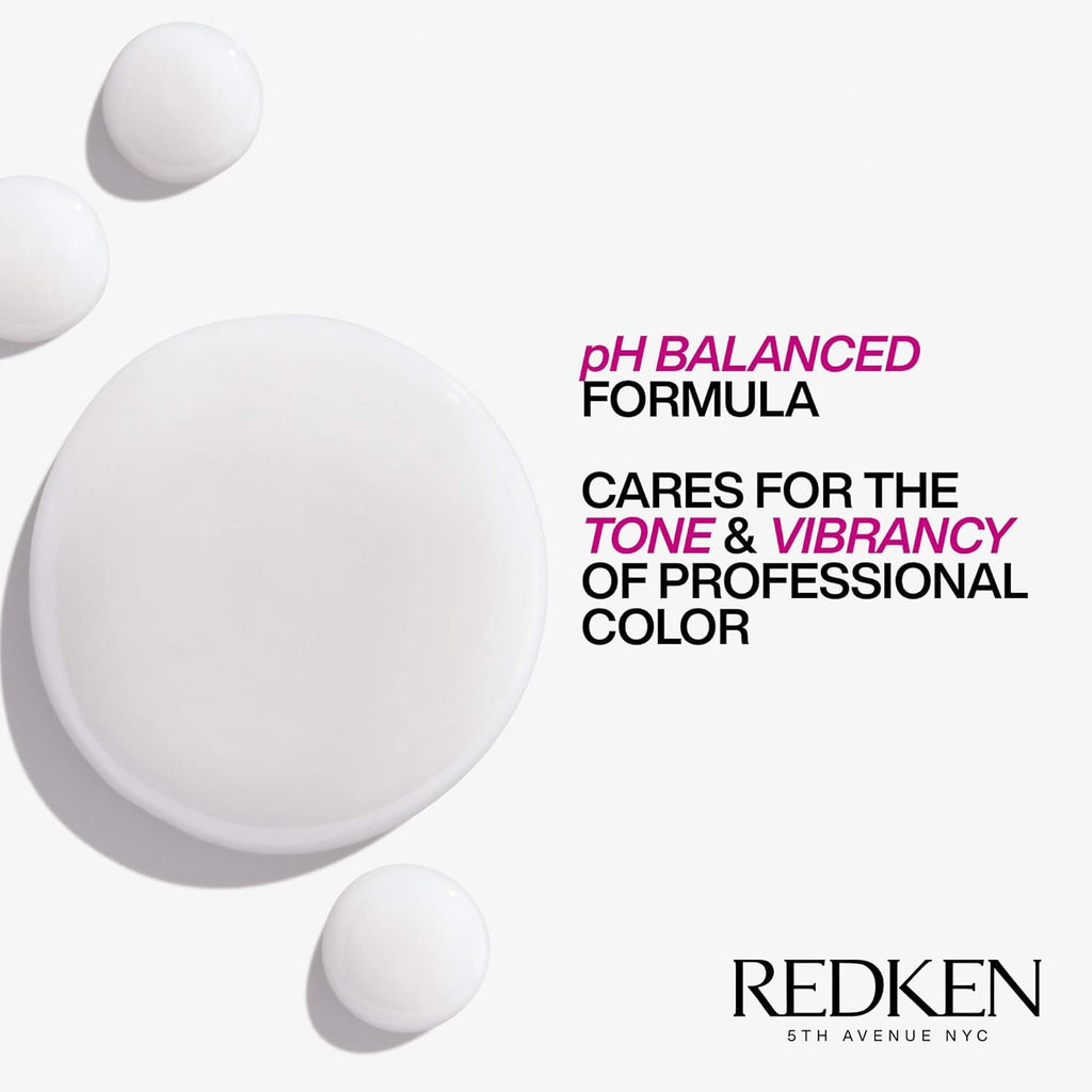 Redken Color Extend Magnetics Shampoo For Color-Treated Hair - Gently Cleanses & Protects Color, With Amino Acid, Sulfate-Free Shampoo