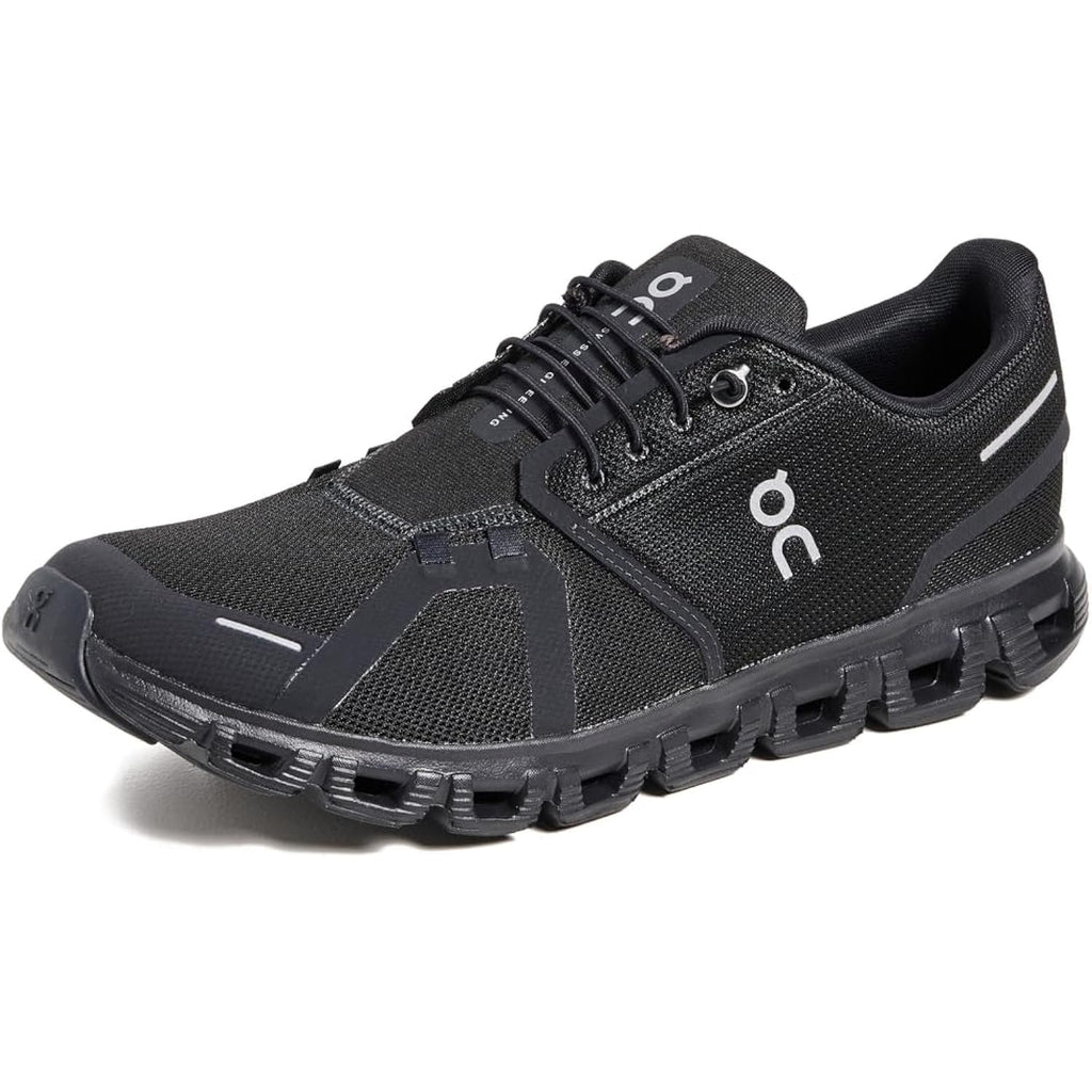 On Men'S Cloud 6 Sneakers, Black/Black, 8.5 Medium Us