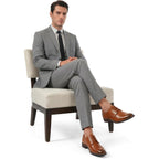 Mens Dress Shoes Wingtip Formal Oxford Shoes For Business Wedding