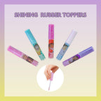 Townley Girl Encanto 7 PK Kids Lip Gloss Set | Vegan Girls Makeup for Ages 3