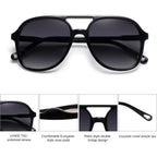 Sojos Retro Polarized Aviator Sunglasses Womens Mens Classic 80S 90S Vintage Trendy Square Aviators Sj2174
