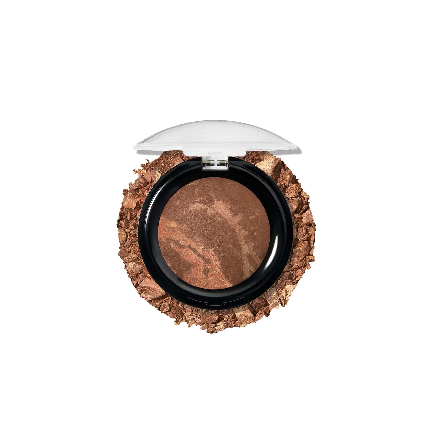 Laura Geller New York Award-Winning Baked Balance-N-Brighten Color Correcting, Travel Size, Powder Foundation – Deep – Handmade In Italy – Buildable, Matte Finish – For Mature Skin