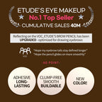 Etude Drawing Eye Brow #2 Grey Brown | Long Lasting Eyebrow Pencil For Soft Textured Natural Daily Look Eyebrow Makeup