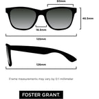Foster Grant Polarized Sunglasses For Women, Brown Tortoise Shell Sunglasses Tortoise/Brown
