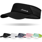 Sports Sun Visor for Men & Women Breathable Mesh, Stretchy Foldable Cooling Visor Hat for Running, Golf, Tennis, Hiking