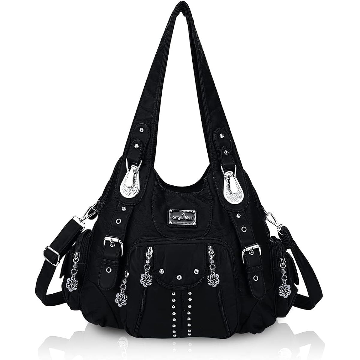 Angel Kiss Purses For Women Soft Pu Leather Large Hobo Bags For Women Shoulder Bag | Soft
