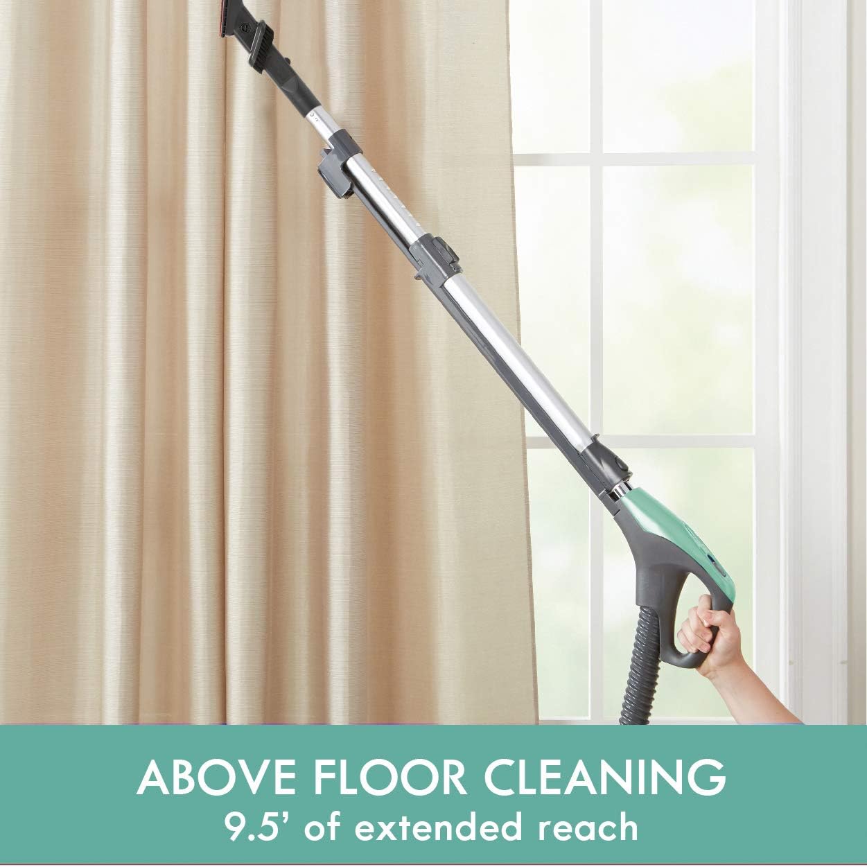 Kenmore Bc2005 Pet Friendly Lightweight Bagged Canister Vacuum Cleaner With Extended Telescoping Wand, Hepa Filter, Retractable Cord, And 2 Cleaning Tools