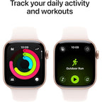 Apple Watch Series 6 (Gps, 44Mm) - Gold Aluminum Case With Pink Sand Sport Band (Renewed)