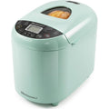 Elite Gourmet Programmable Bread Maker, 2 Lb Loaf, 3 Sizes, 19 Presets Incl. Gluten-Free, Dough & Jam, Delay Timer, Mint