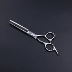 Purple Dragon Professional 6.0 Inch Double Teeth Barber Hair Thinning Scissor/Shear Set- Perfect For Hair Stylist Or Home Use