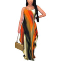 Besscops Summer Maxi Dresses For Women 2026 Plus Size Sundresses Casual Fashion Sleeveless Loose Long Sexy Dress With Pockets