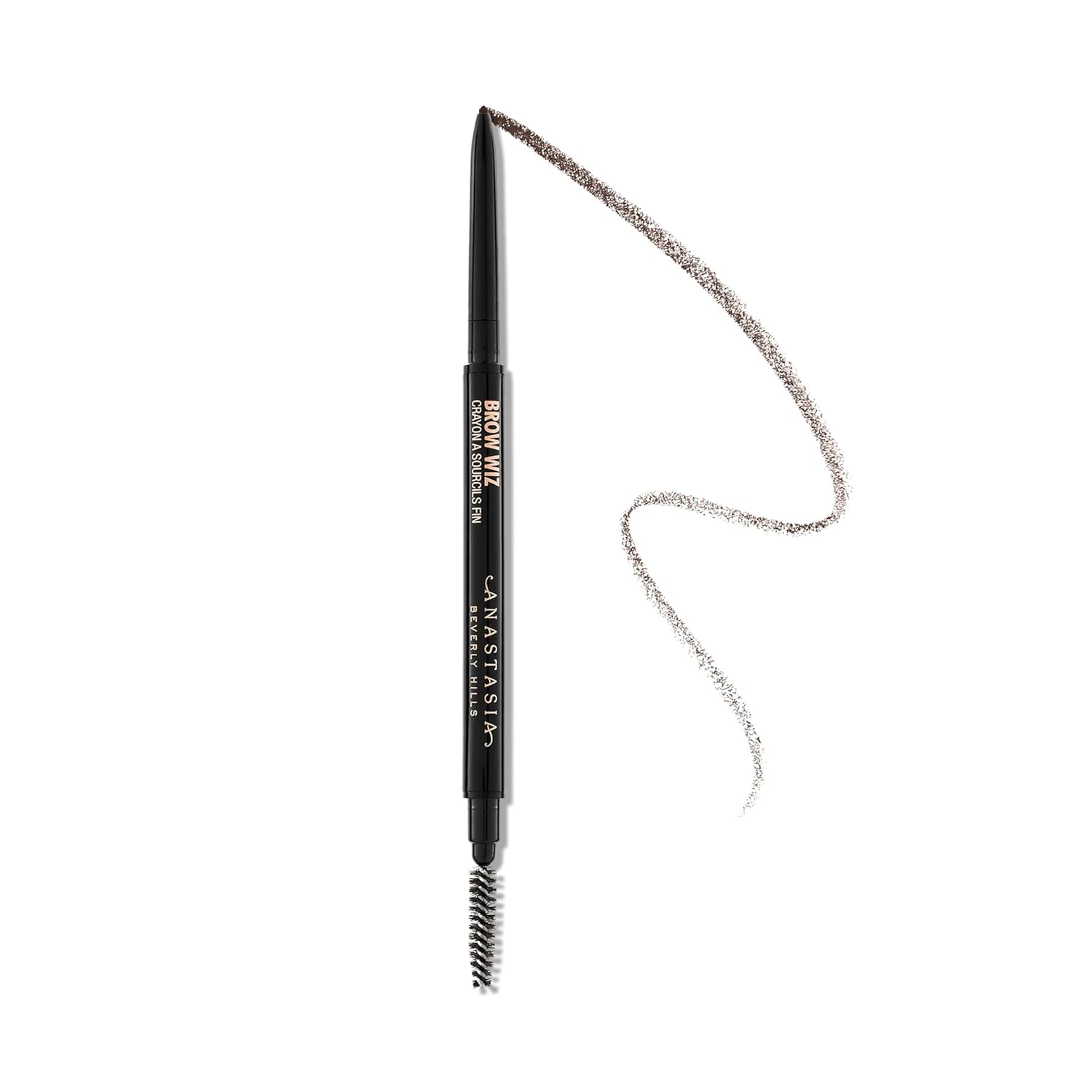 Anastasia Beverly Hills Brow Wiz - Ultra-Slim Retractable Eyebrow Pencil for Hair-Like Strokes, Natural Precision Definition, Longwear Waterproof Smudge-Proof for Filling & Shaping Brows