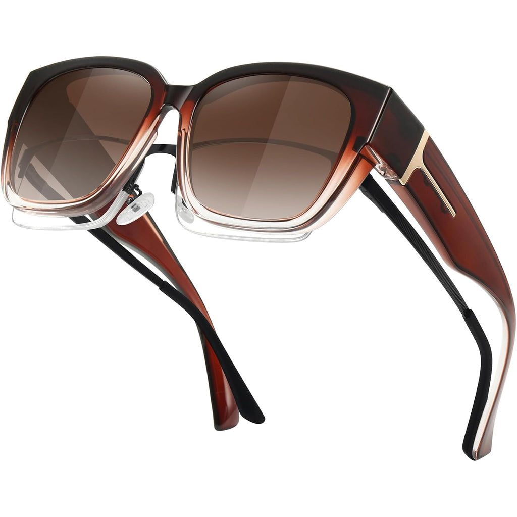 Meetsun Oversized Fit Over Glasses Sunglasses For Women Men Large Trendy Polarized Sunglasses For Driving Uv Protection