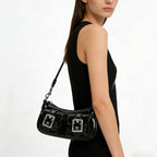 Shoulder Bag For Women Y2K Purse Leather Hobo Tote Handbag Trendy Going Out Purse Crossbody Everyday Purse