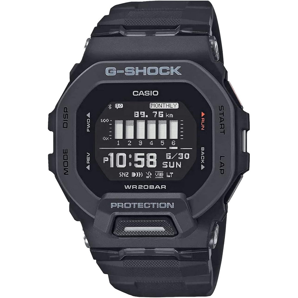 G-Shock Men'S Gbd200 Square Case Watch Black