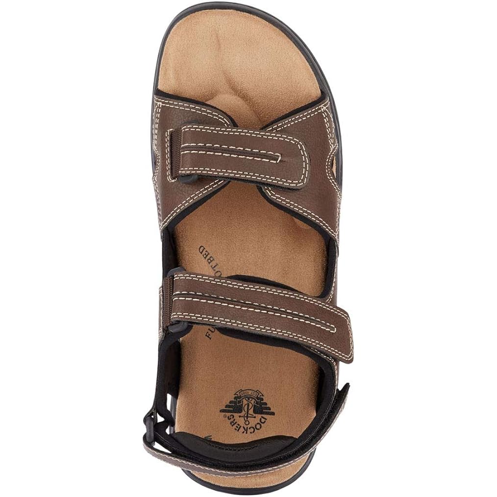 Dockers Mens Newpage Outdoor Sport Sandals With Memory Foam