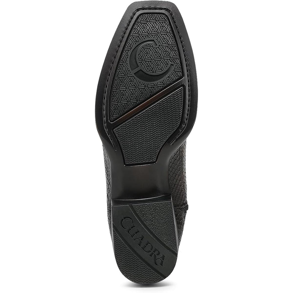 Cuadra Urban Boot In Genuine Python Leather For Men