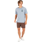 Hurley Men'S Naturals 6" Inseam Cotton Walk Shorts, 17" Outseam, Elastic Waistband & Drawstring