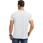 Hovsiyla 5 Pack Men'S Henley Shirt Basic T Shirt, Moisture Wicking Breathable Button Down Short Sleeve