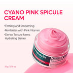 Dr.Melaxin Cyano Pink Spicule Cream With Calcium & Vitamin B12, Spicule Treatment For Dark Circles & Fine Lines, Niacinamide For Hydrating & Firming, 1.69 Fl.Oz