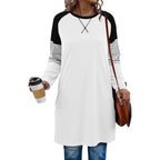 Women's Short Sleeve Tunic Tops Summer for Leggings Casual Long Tunics with Pockets T Shirts