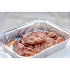 Aluminum Deep Foil Pans Full Size, Large Disposable Roasting & Baking Pan, 21"x13" (20 Pack) Extra Heavy Duty Chafing Trays for Hotels, Restaurants, Caterers, Steam Table, Buffets & Bakeware