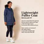 Amazon Essentials Womens Lightweight Water-Resistant Packable Hooded Puffer Coat (Available In Plus Size)