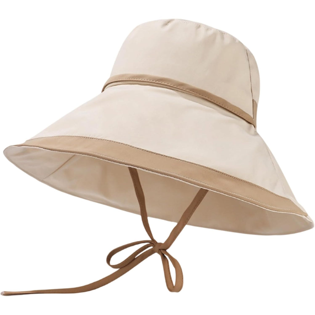 Women's Outdoor UV-Protection-Foldable Sun-Hats Wide-Brim Beach Fishing Hat