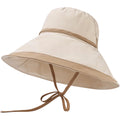 Women's Outdoor UV-Protection-Foldable Sun-Hats Wide-Brim Beach Fishing Hat