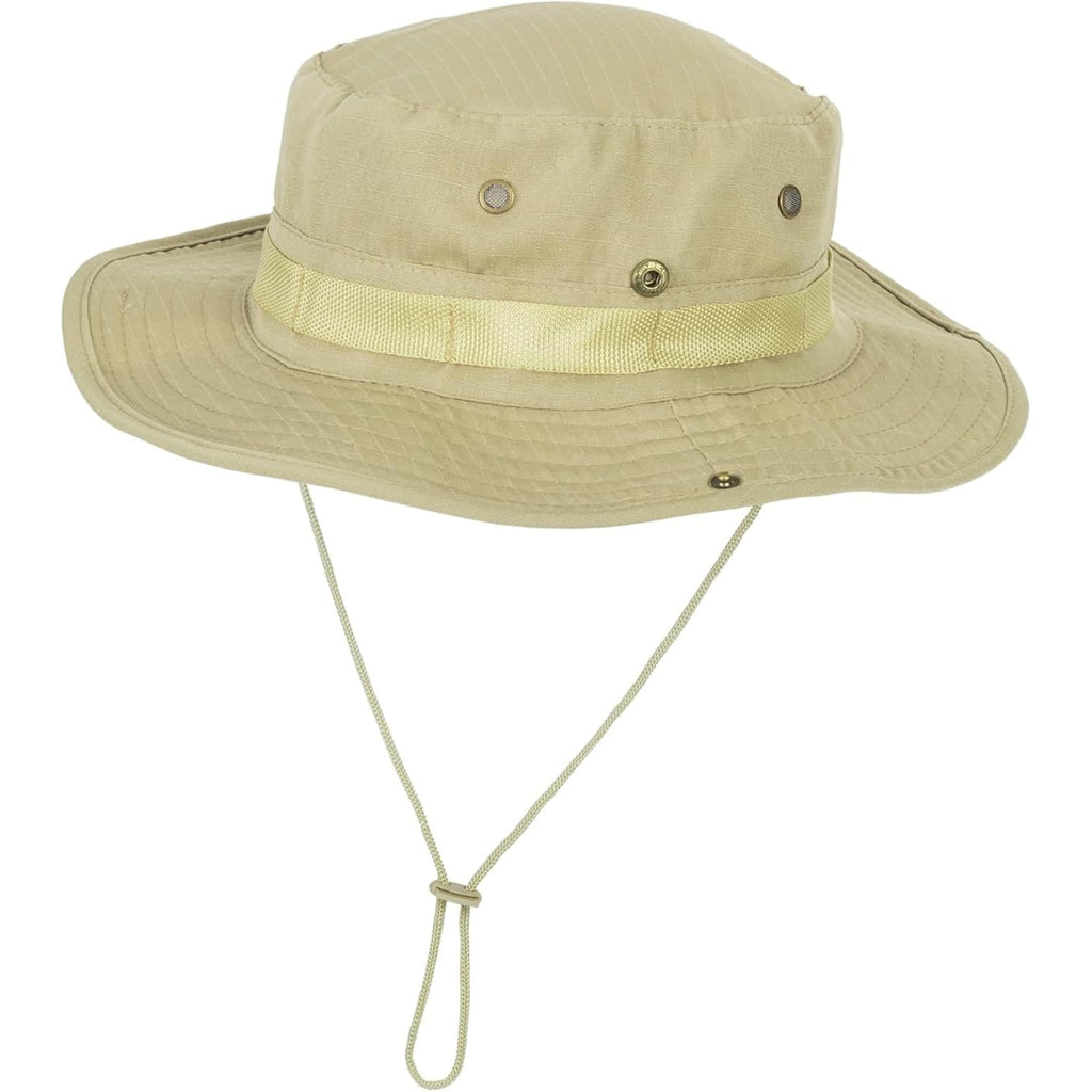 Unisex Wide-Brim Sun-Boonie-Hat Safari Foldable Fishing-Hat Upf Bucket-Hat