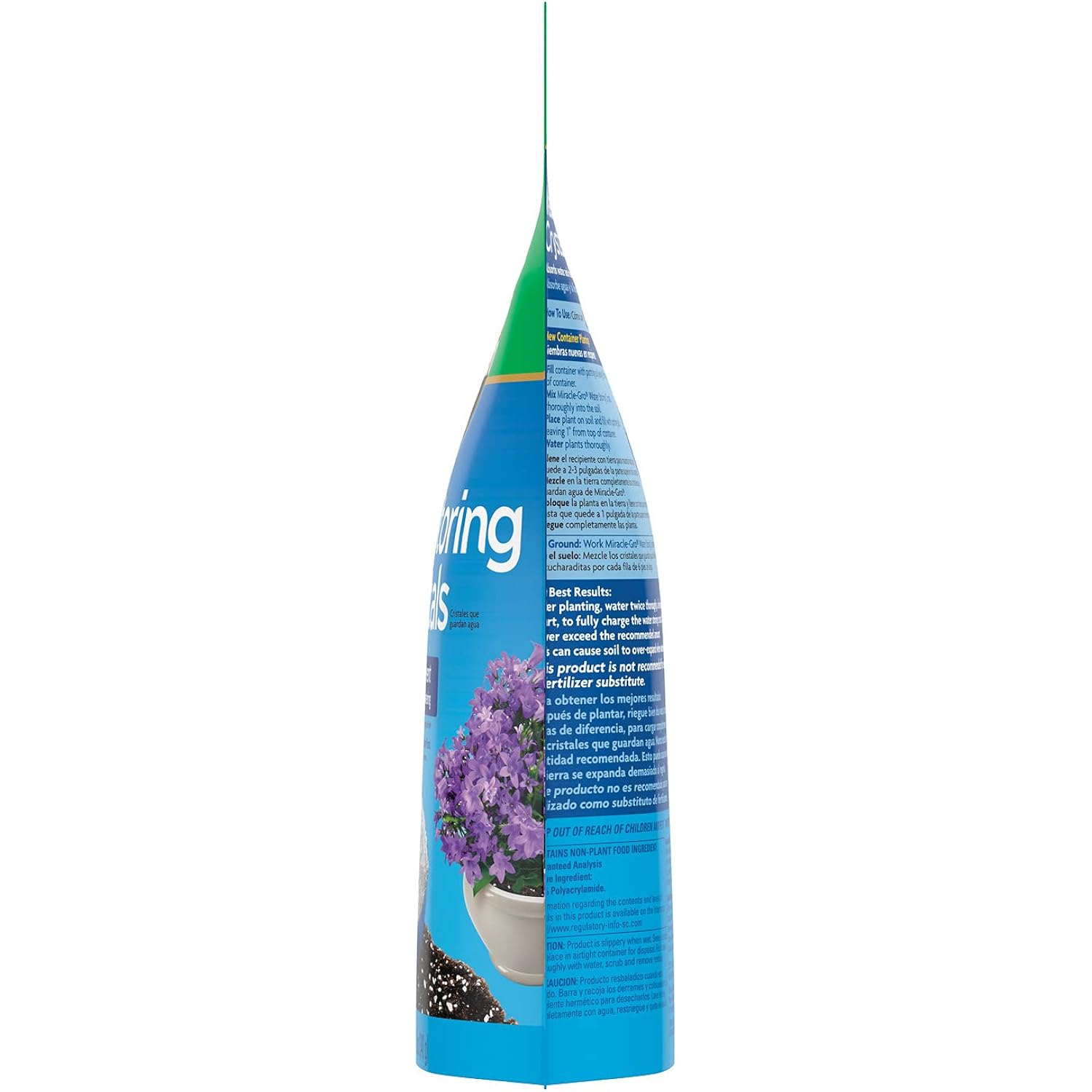 Miracle-Gro Water Storing Crystals, 12 Oz. | Soil Moisture Retention Crystals For Indoor And Outdoor Plants