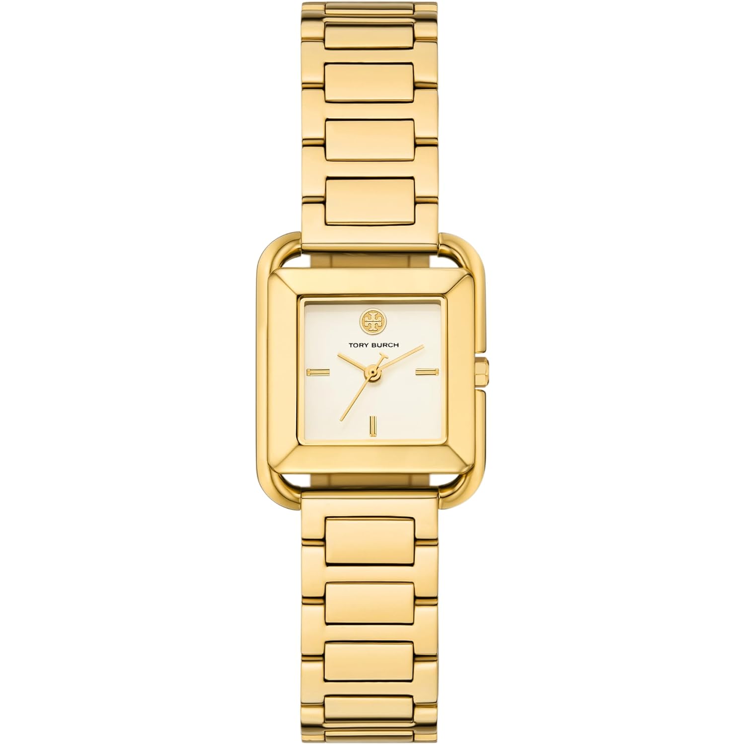 Tory Burch Women'S Kira Square Three-Hand Stainless Steel Watch