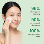Quia Toner Pads For Sensitive Skin – Dual-Sided Exfoliating And Hydrating Pads – Visibly Smoother Pores, Less Congestion – 70 Korean Skincare Pads