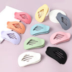 10 Pcs Flat Hair Clips For Women - 4.2 Inch Hair Claw Clips, Neutral Leopard Hair Accessories For Daily Styling (Corlorful)