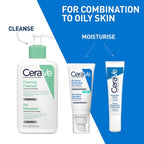 Cerave Oil Control Moisturizing Gel-Cream, Face Moisturizer For Oily Skin, Niacinamide, Hyaluronic Acid & Oil Absorbing Technology To Rebalance Oily Skin, Non-Comedogenic, Fragrance Free & Oil-Free