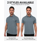 Into The Am Polo Shirts For Men - Soft Cotton Slim Fit Short Sleeve Collared Shirt Men S - 4Xl Fitted Polos