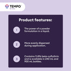 Tempo Sc Ultra Insecticide Concentrate 240 Ml | Fast-Acting Residual Pest Control | Liquid Indoor/Outdoor Bug Killer | Broad-Spectrum Control For Ants, Spiders, And Other Crawling Insects. | Beta-Cyfluthrin