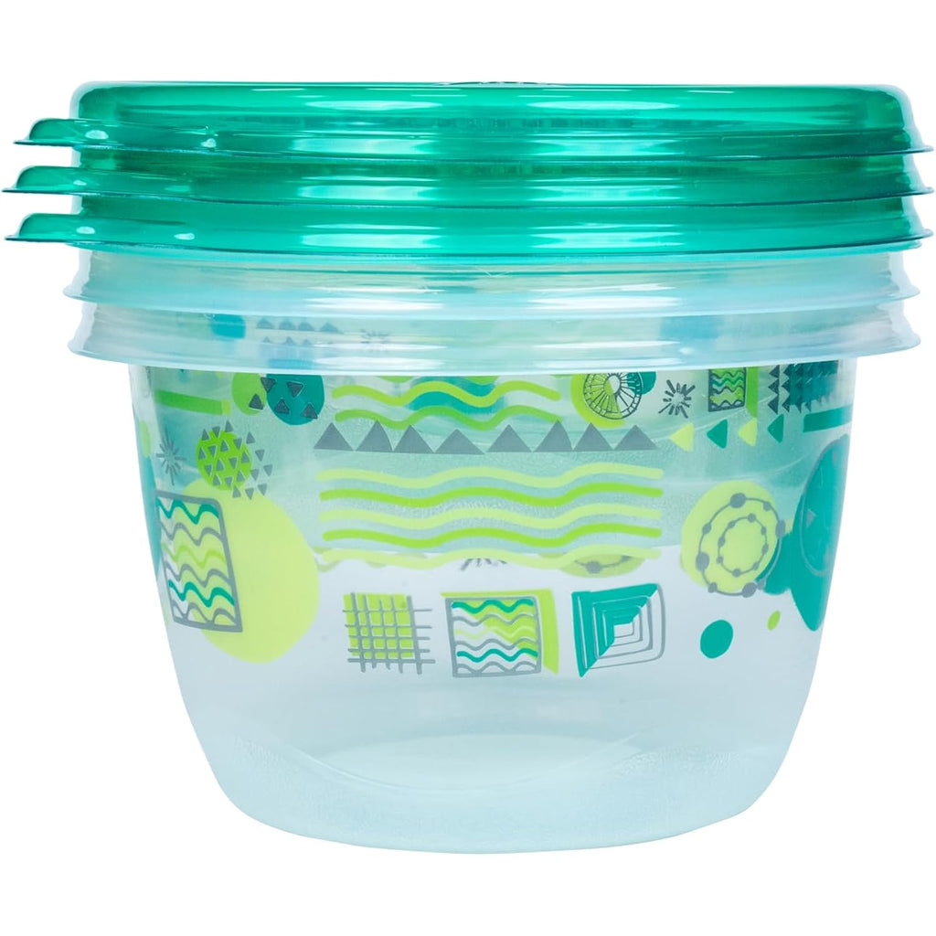 Glad Gladware Matchware Food Storage Containers With Lids, Bpa Free Reusable Plastic 20 Piece Variety Pack For Lunches, Meal Prep, And Leftovers, Leak Resistant, Microwave And Dishwasher Safe