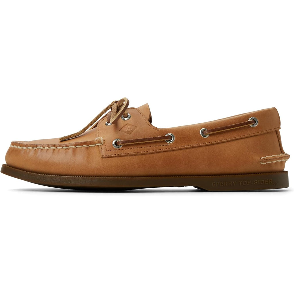 Sperry Men'S Authentic Original 2-Eye Leather Boat Shoe, Royal Brown, 9