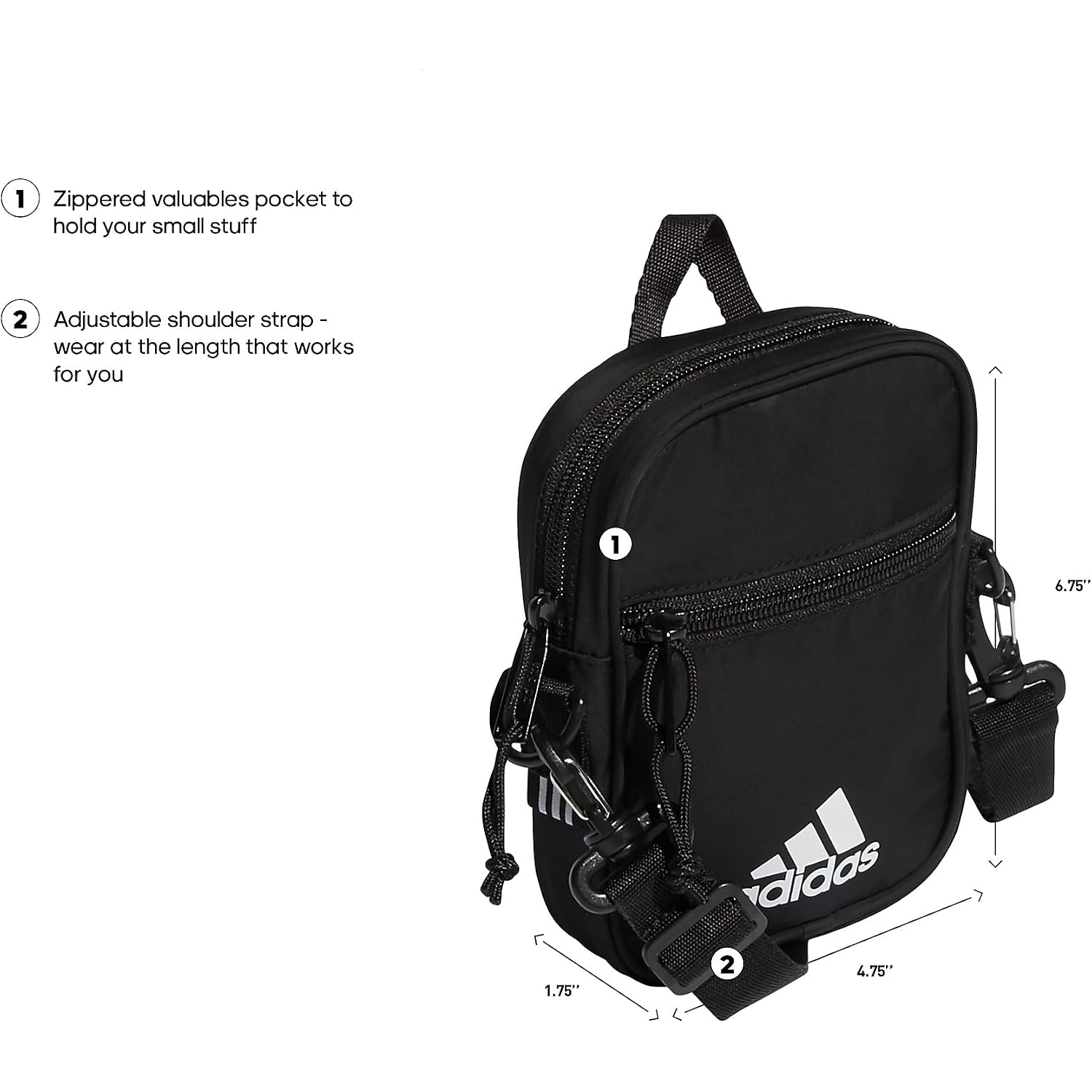 Adidas Unisex Adult Must Have Festival Crossbody Small Bag