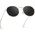 Wearme Pro - Reflective Lens Round Trendy Sunglasses