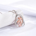 Pregnancy Gifts for First Time Mothers: Mom to be Sterling Silver Necklace Bracelet Earrings for Expecting Women Gifts for Pregnant Wife Daughter Sister Friends