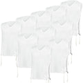 Pack Of Tzitzit T Shirt V Neck, Kosher Sephardic Tzitzis Judaica 100% Cotton Tallit Katan Men Boys Undershirt For Camp School