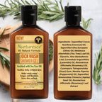 Pedifix Nurturesce Jock Wash Shower Gel, 6 Fluid Ounce - Tea Tree Oil Enriched, Anti-Fungal, Soothes Itchy Irritated Skin, Natural Body Wash (Packaging May Vary)