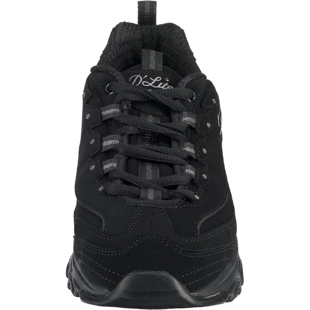 Skechers Women's D'Lites Play On Memory Foam Lace-up Sneaker