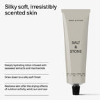 Salt & Stone Body Lotion For Women & Men | Santal & Vetiver | Hydrates, Nourishes & Softens Skin | Restores Dry Skin | Fast-Absorbing | Cruelty-Free & Vegan | 3.4 Fl Oz