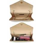 Dasein Women Faux Suede Evening Clutch Bags Formal Party Clutches Wedding Purses Cocktail Prom Clutches