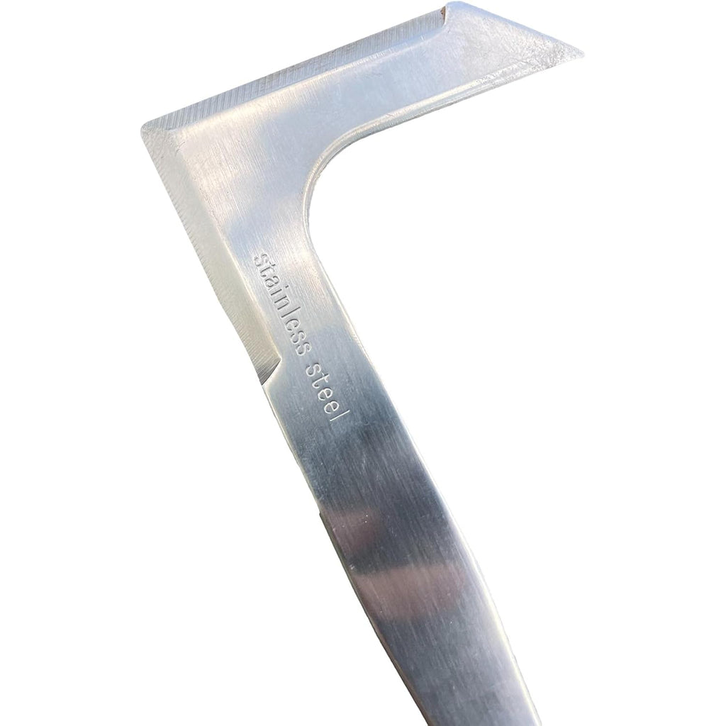 Garden Guru Patio Crack Weeder Tool With Ergonomic Handle – Stainless Steel Weed Puller For Patio Sidewalk Driveway Cracks | Rust Resistant