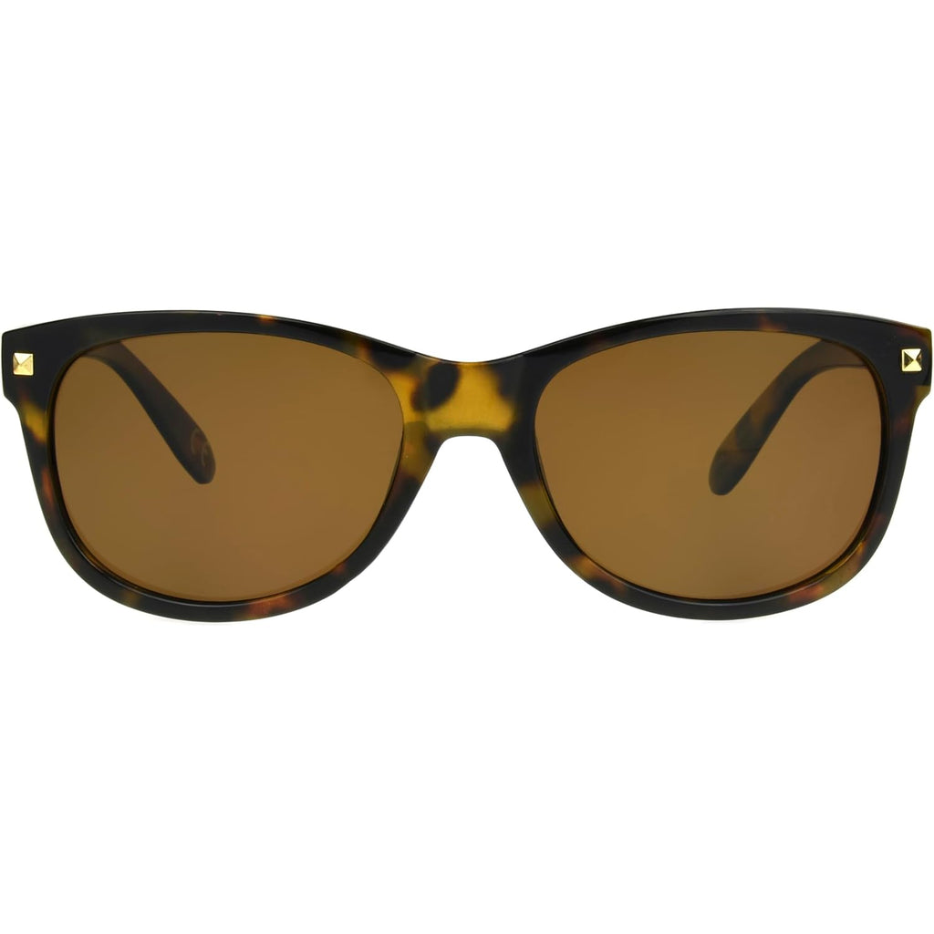 Foster Grant Sutton Polarized Sunglasses For Women, Brown Tortoise Shell Sunglasses Tortoise/Brown